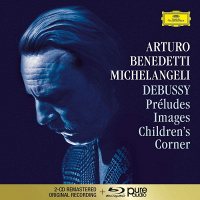 Michelangeli, Arturo Benedetti: Debussy: Pr?ludes I & II, Images I & II (+BR-A, 3 (2 CD + Blu-ray audio))