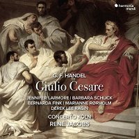 Handel: Giulio Cesare in Egitto Concerto K&#246;ln, Ren&#233; Jacobs [4 CD]