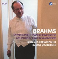 Brahms: the 4 Symphonies. Nikolaus Harnoncourt [5 CD]