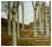 Brahms: Piano Concerto No.1, Balldes Op.10. Paul Lewis: [CD]