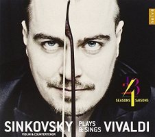Dmitry Sinkovsky: Sinkovsky Plays and Sings Vivaldi - The Four Seasons, Cessate, omai cessate, Gelido in ogni [CD]