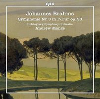 Brahms: Symphony No. 3. Andrew Manze [LP]