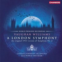 Vaughan Williams: A London Symphony. London Symphony Orchestra, Richard Hickox [LP]
