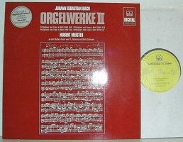 Bach, J.S.: Orgelwerke II. Hubert Meister [LP]