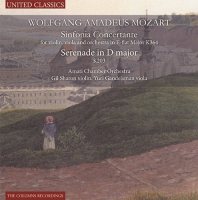 Mozart: Sinfonia Concertante & Serenade in D Major. Amati Chamber Orchestra [CD]