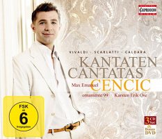 Cencic, Max Emanuel sings Cantatas by Vivaldi, Scarlatti and Caldara [4 (3 CD + 1 DVD)]