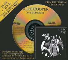 Alice Cooper: Love It To Death (Ltd. 24 Karat Gold-HDCD, GOLD CD)