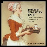 Bach, J.S. Concerts avec plusieurs instruments (Vol. I &#224; VI, 6 CD) – Int&#233;grale Caf&#233; Zimmermann