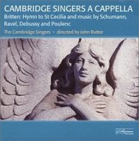 CAMBRIDGE SINGERS A CAPPELLA [CD]