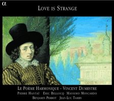LOVE IS STRANGE AND OTHER WORKS FOR LUTE CONSORT [CD]