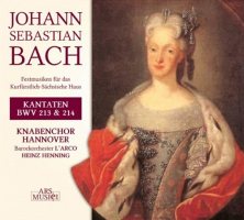 Bach - Kantaten Bwv 213 + 214. Knabenchor Hannover, Barockorchester L'Arco, Heinz Henning [CD]