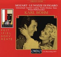 Mozart, Wolfgang Amadeus - Le Nozze di Figaro. / Fischer-Dieskau, Schwarzkopf, Wiener Philharmoniker, B&#246;hm [3 CD]