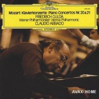 Mozart: Concertos for Piano and Orchestra No. 20 in D minor (K. 466, LP) and No. 21 in C major (K. 467) - Friedrich Gulda / Vienna Philharmonic Orchestra / Claudio Abbado