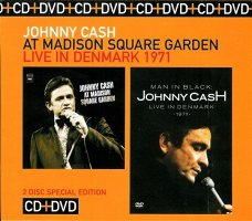 Cash, Johnny - At Madison Square Garden / ManIn Black [2 (1 CD + 1 DVD)]