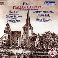 HASSE: Italian Cantatas - with obbligato instruments. / Affetti Musicali. Malina [CD]