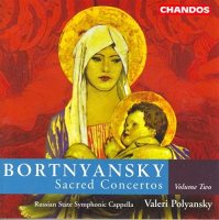 Bortnyansky: Sacred Concertos, Vol. 2 / Russian State Symphonic Cappella. Valeri Polyansky [CD]