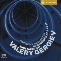 SHOSTAKOVICH Symphonies Nos. 1 & 15. Mariinsky Orchestra / Valery Gergiev. [SACD]