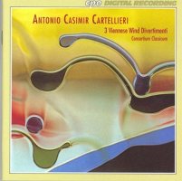 CARTELLIERI 3 Viennese Wind Divertimenti - Consortium Classicum [CD]