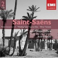 SAINT-SAENS, C., COMPLETE PIANO CONCERTOS ETC - Previn, A./ Collard, J-Ph./ Royal Philh. Orch. [2 CD]