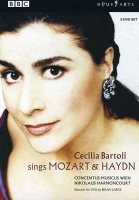 Bartoli Sings Mozart & Haydn Concentus Musicus Wien Nikolaus Harnoncourt. [2 DVD]