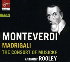 MONTEVERDI Madrigals The Consort of Musicke / Anthony Rooley [7 CD]