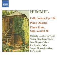 HUMMEL: Piano Trios / Piano Quartet in G major / Cello Sonata [CD]