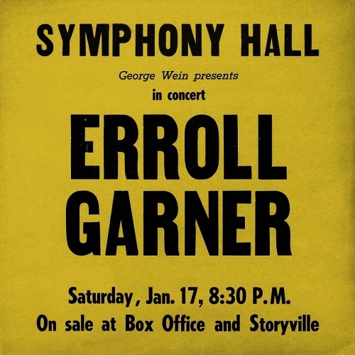 Erroll Garner: Symphony Hall Concert LP