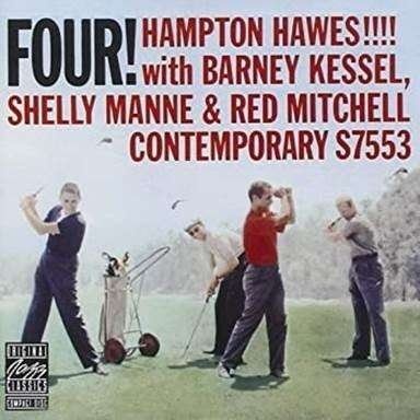 Hawes, Hampton & Barney Kessel, Shelly Manne, Red Mitchell: Four! LP