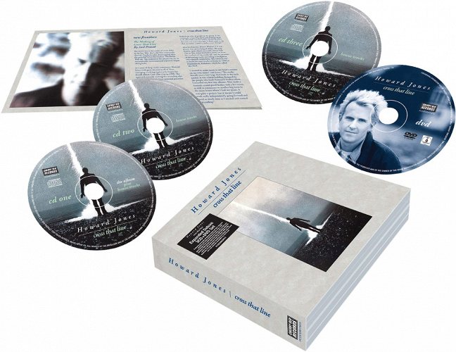 HOWARD JONES - Cross That Line: Expanded Deluxe 3CD / DVD Set