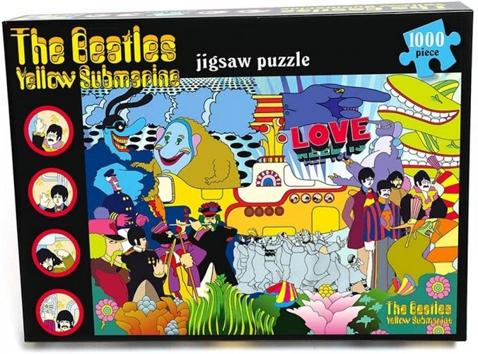 BEATLES: Yellow Submarine 1000 Piece Puzzle PUZZLE