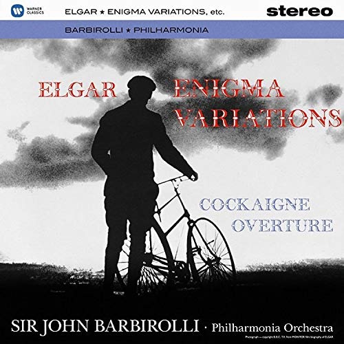 SIR JOHN BARBIROLLI: ELGAR: ENIGMA VARIATIONS, &#x2018;COCKAIGNE' OVERTURE LP
