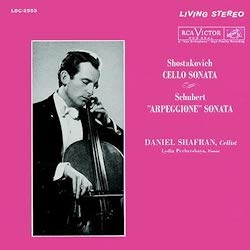 SHOSTAKOVICH / SCHUBERT - Sonata For Cello And Piano, Op. 40 LP