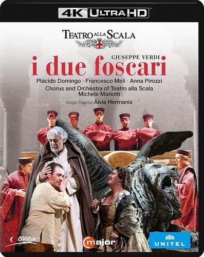Verdi: I Due Foscari Placido Domingo, Chorus and Orchestra of Teatro alla Scala, Michele Mariotti 4k Ultra HD Blu-ray