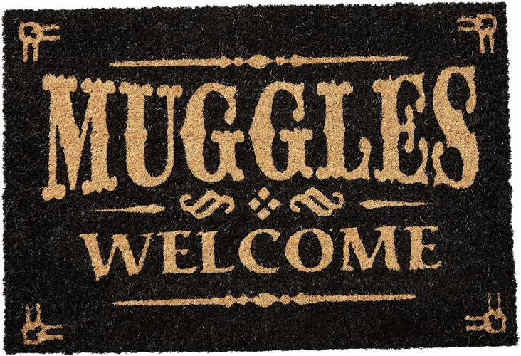 HARRY POTTER: Muggles Welcome Door Mat