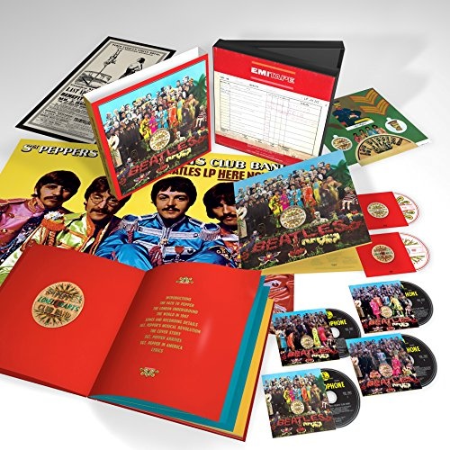 The Beatles: Sgt. Pepper's Lonely Hearts Club Band 4 CD / DVD / Blu-ray ComboSuper Deluxe Edition