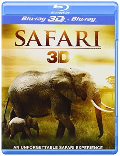 Hunter Ellis; Bryan Koss: Safari 3D - REGION FREE - UK Import Blu-ray 3D + Blu-ray