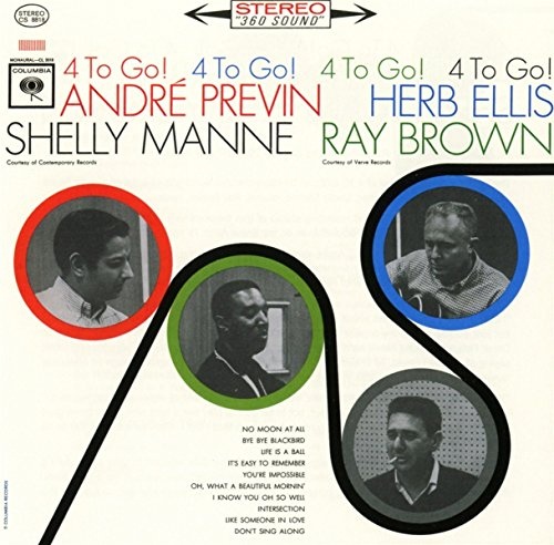 Andr&#233; Previn / Herb Ellis / Shelly Manne / Ray Brown – 4 To Go! CD