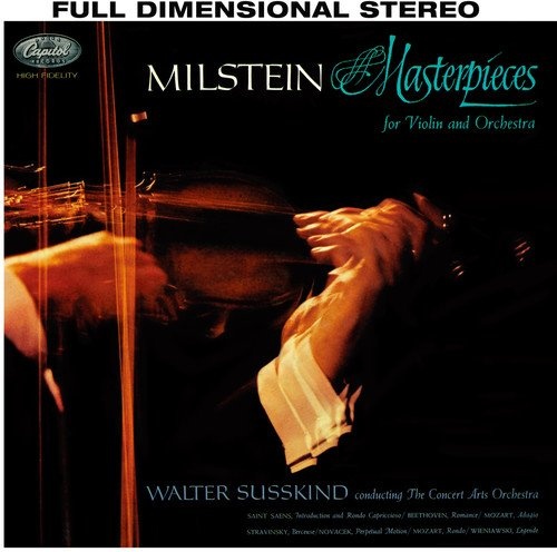 NATHAN MILSTEIN - Masterpieces For Violin And Orchestra LP
