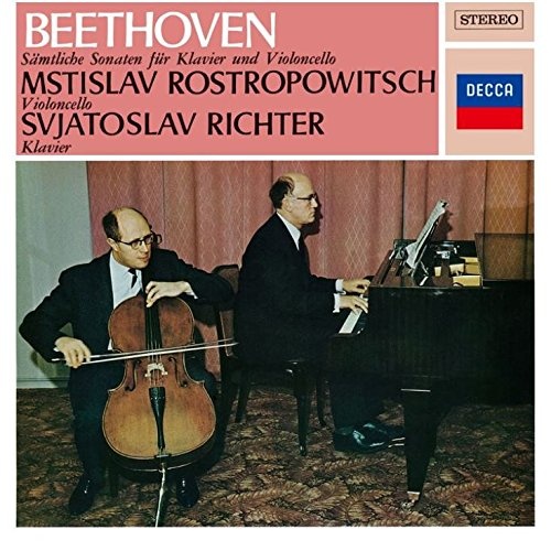 Beethoven & Mstislav Rostropovich: Beethoven: Complete Sonatas for SACD