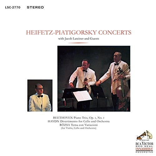 Beethoven: Heifetz - Piatigorsky Concerts SACD