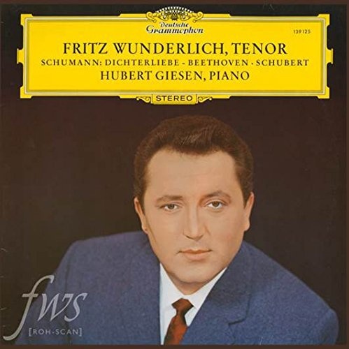 Schumann: Dichterliebe; Beethoven, Schubert: Lieder LP Fritz Wunderlich