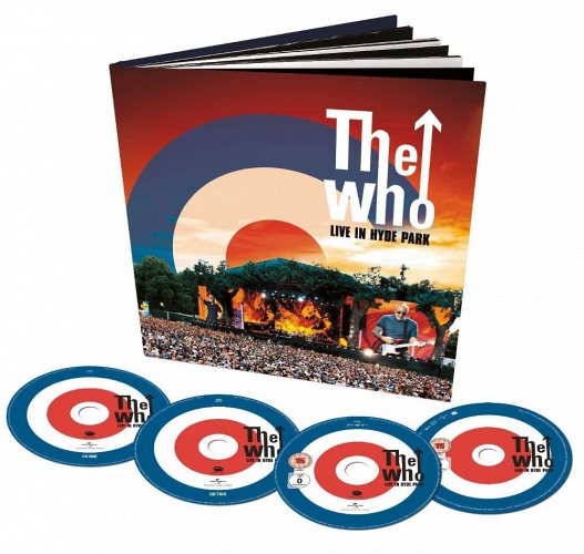 The Who: Live in Hyde Park Deluxe Book+DVD+Blu-ray+2CD 