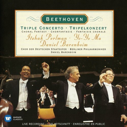 Beethoven: Triple Concerto. Itzhak Perlman Vol. 54 CD