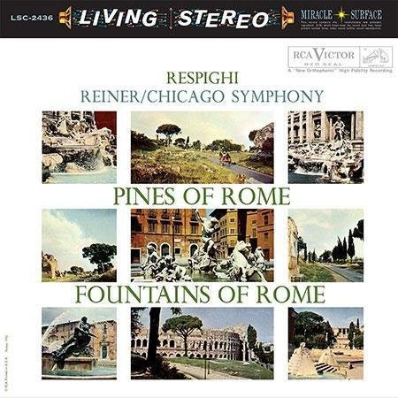 Respighi: Pines Of Rome / Fountains Of Rome. Fritz Reiner CD