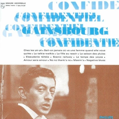 Serge Gainsbourg: Confidentiel CD