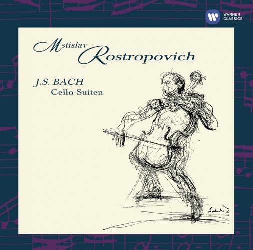 Bach: The Cello Suites. Mstislav Rostropovich 2 CD