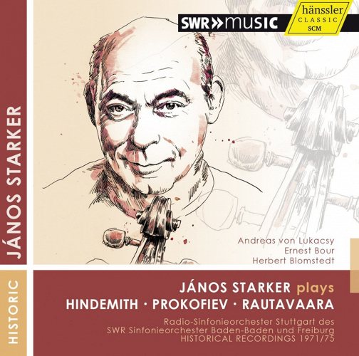 J&#225;nos Starker plays Hindemith, Prokofiev and Rautavaara CD