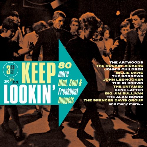 KEEP LOOKIN' - 80 MORE MOD, SOUL and FREAKBEAT NUGGETS CD