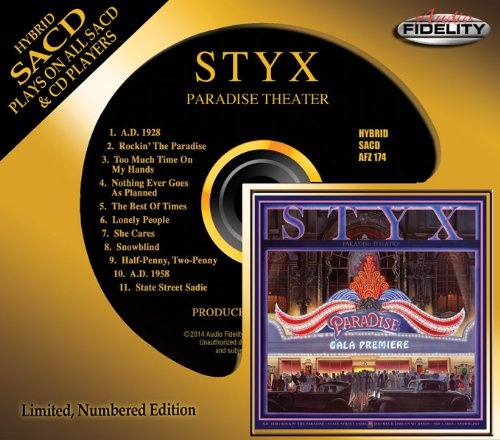 Styx: Paradise Theater SACD