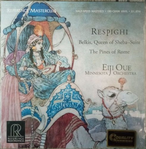 Respighi: Belkis, Queen Of Sheba - Suite / The Pines Of Rome LTD.AUDIOPHILE, HALF-SPEED VINYL, 180g